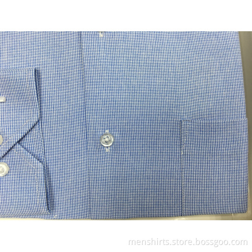 Custom Yarn Dyed Business Shirt in Spring